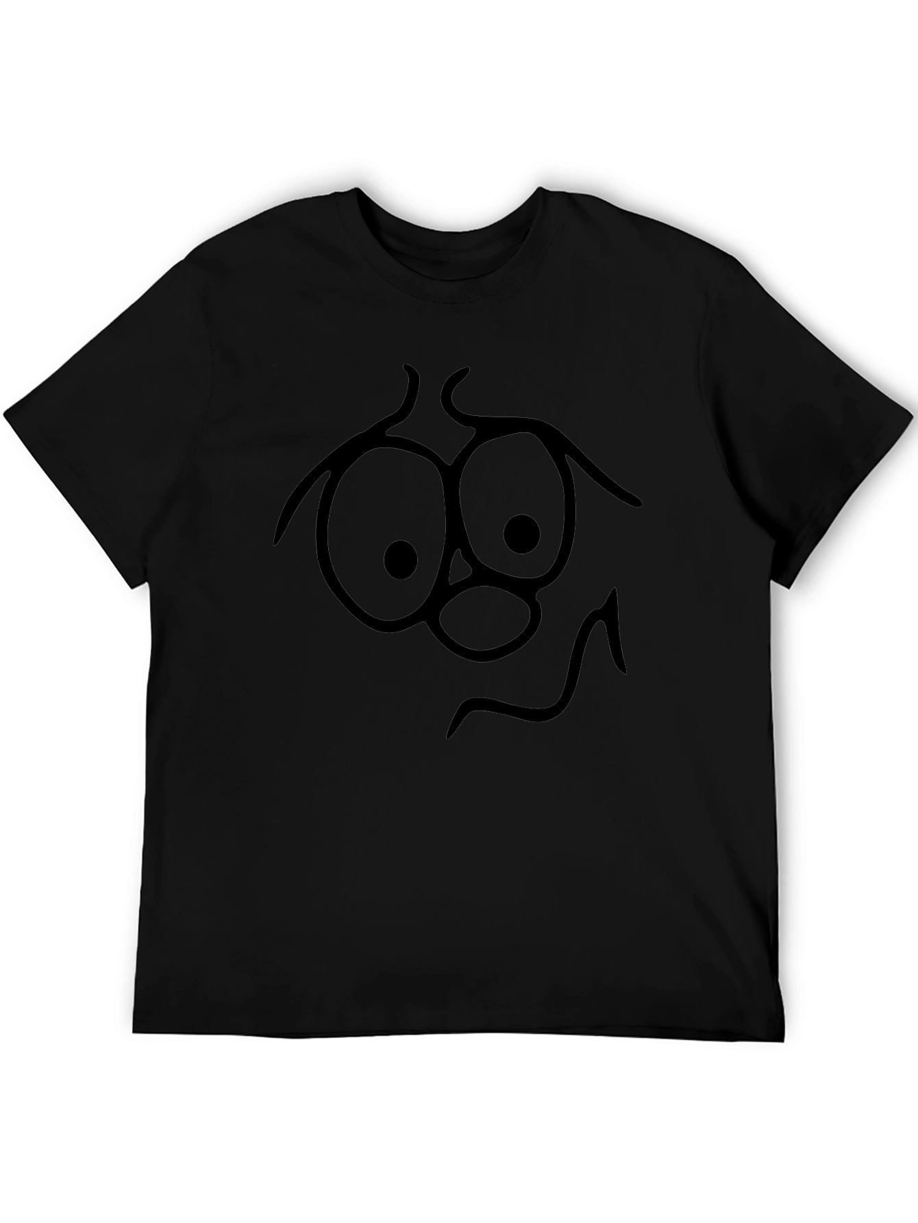 Funny Face Black Graphic Tee