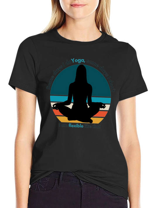 Yoga Graphic Tee - Flexible Days