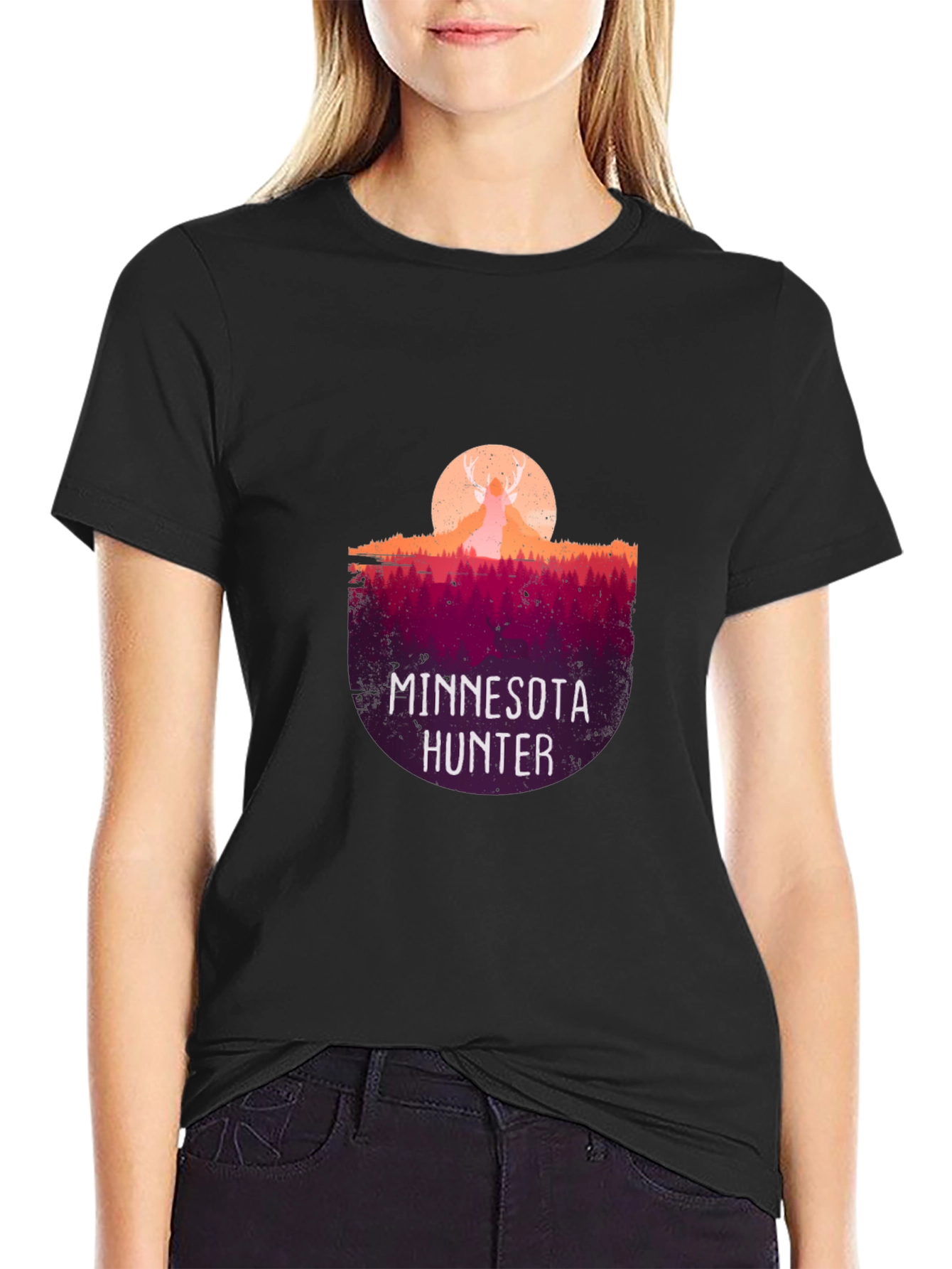 Minnesota Hunter T-Shirt - Deer Graphic Tee
