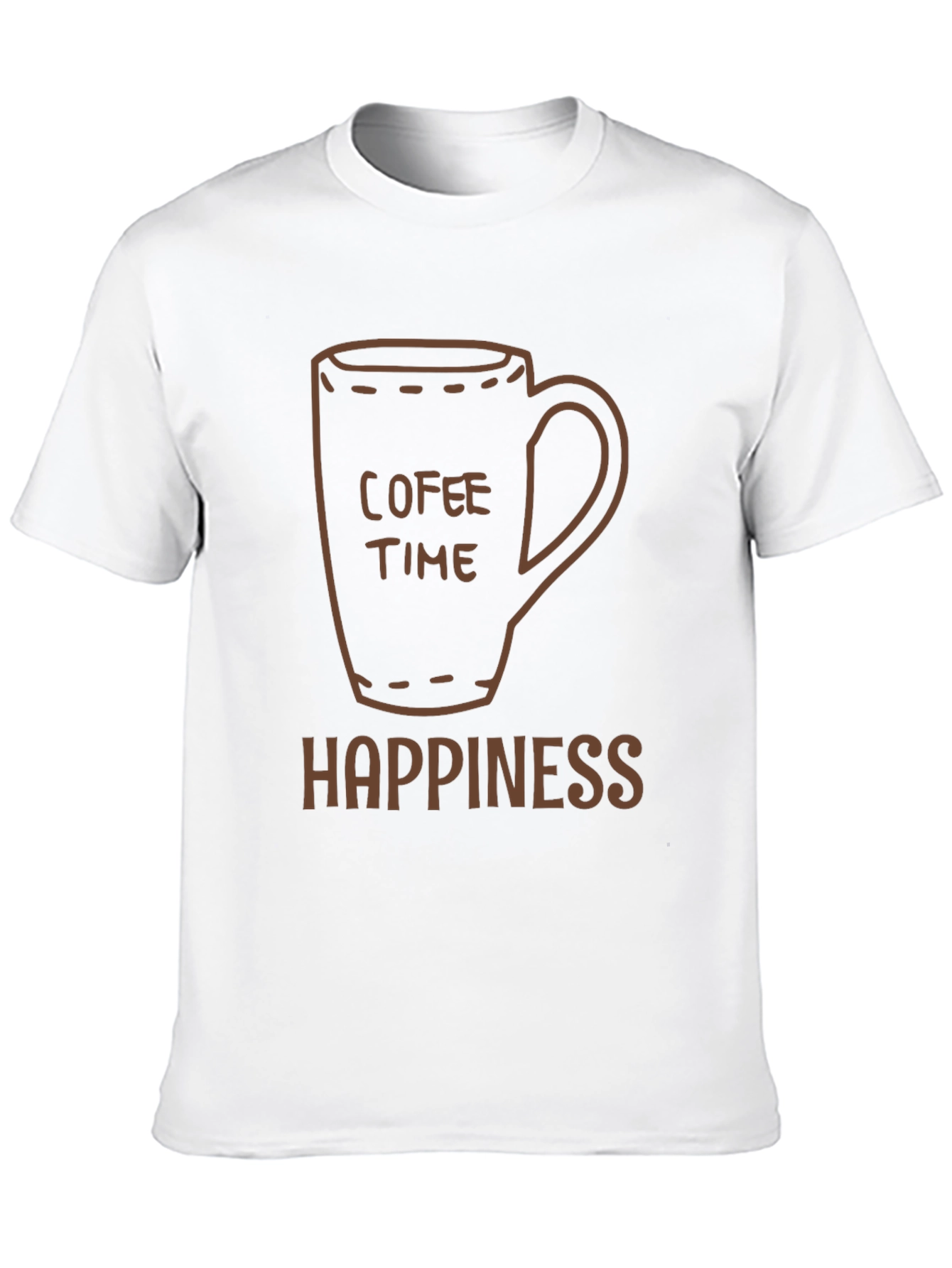 Coffee Time Happiness Graphic Tee
