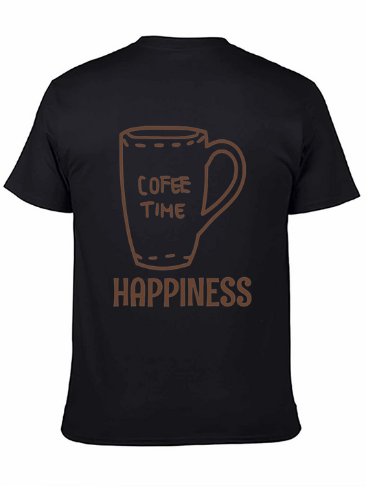 Coffee Time Happiness Graphic Tee