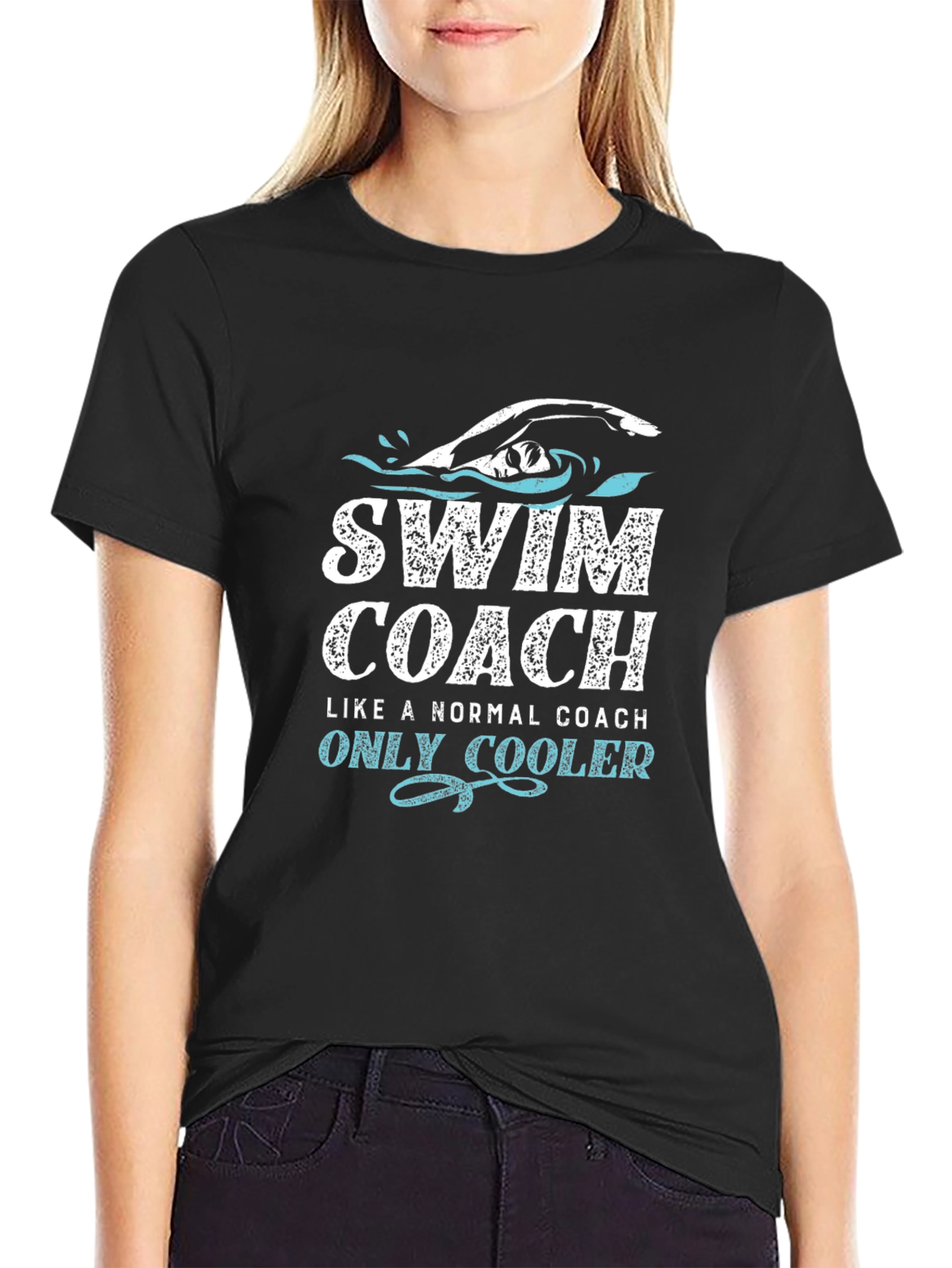 Swim Coach T-Shirt - Funny Swimmer Gift