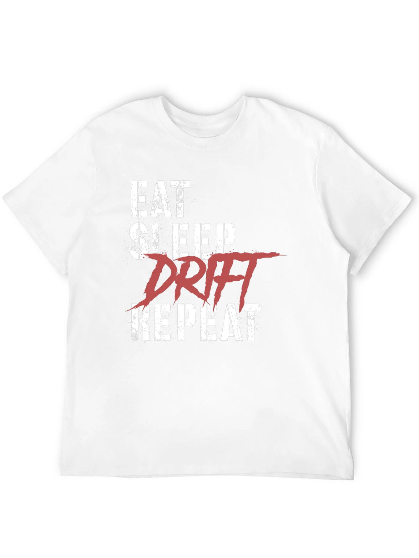 Eat Sleep Drift Repeat Black T-Shirt