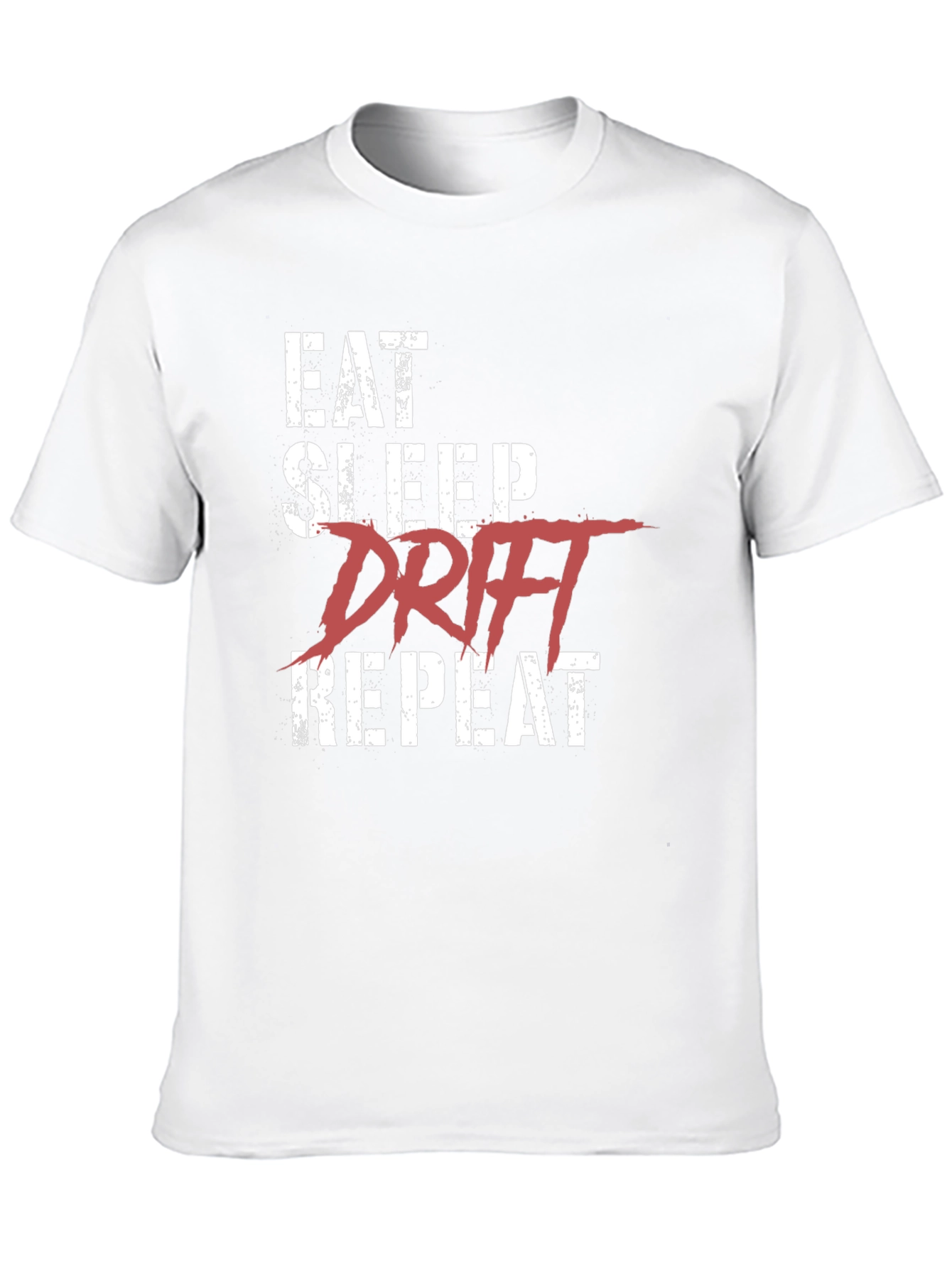 Eat Sleep Drift Repeat Black T-Shirt