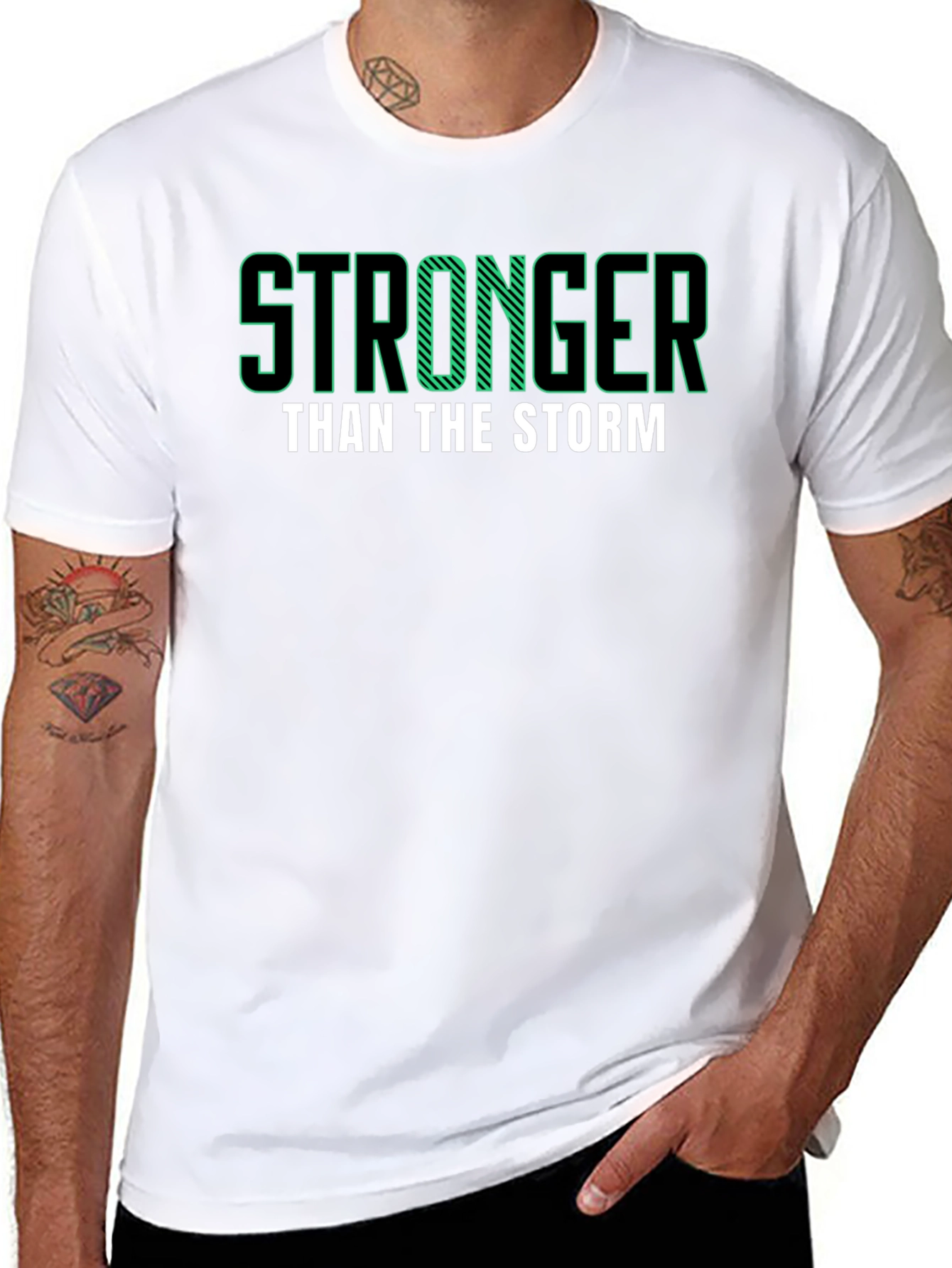 Stronger Than The Storm Graphic Tee