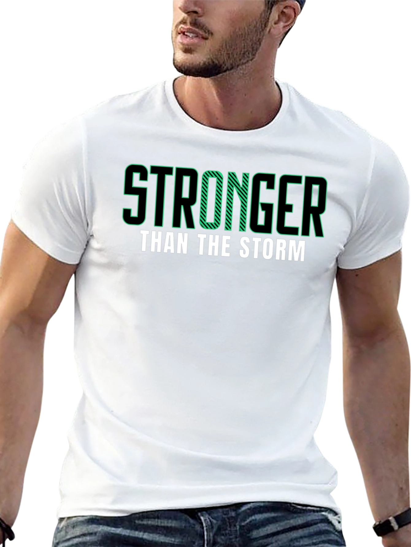 Stronger Than The Storm Graphic Tee