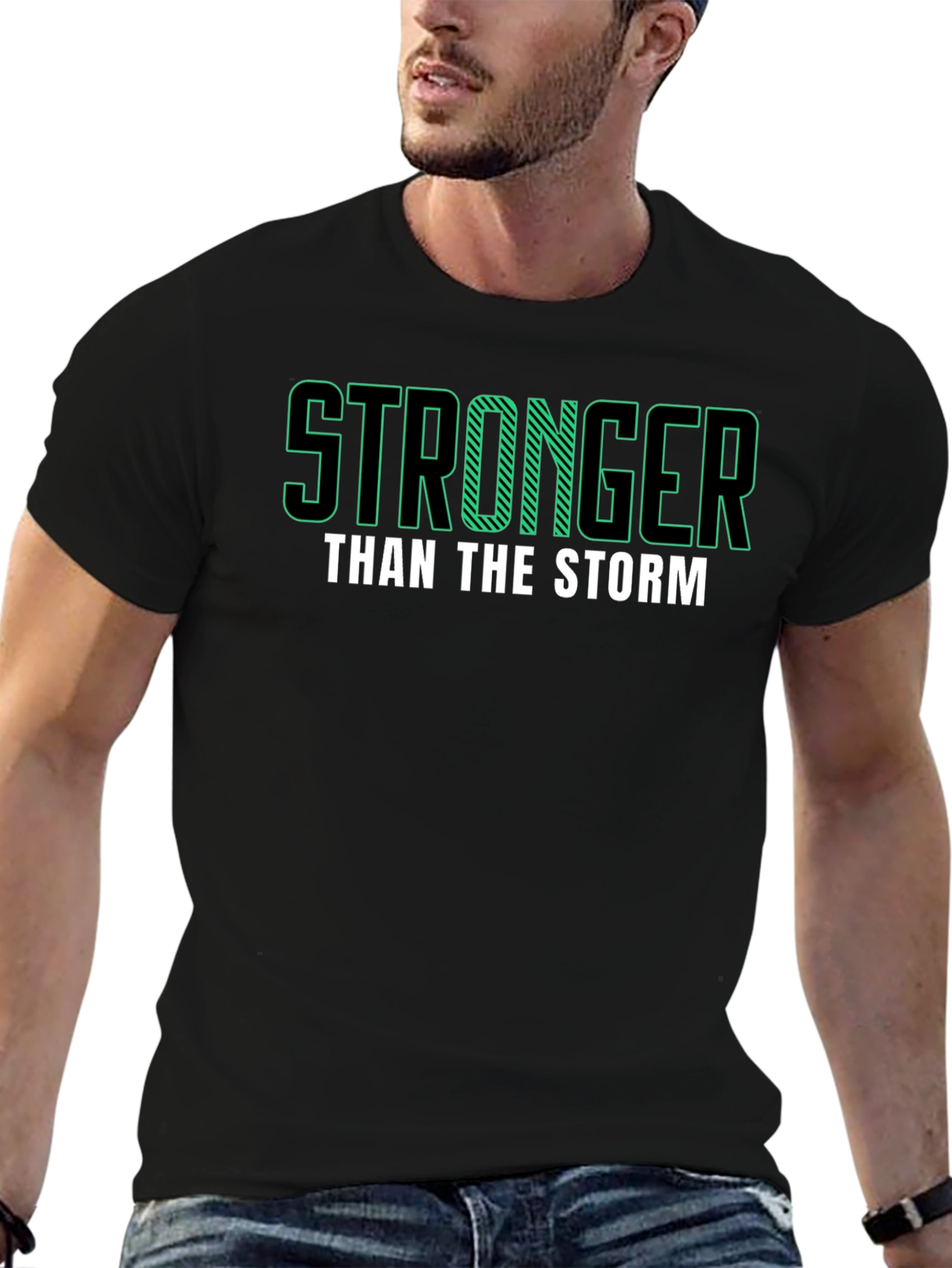 Stronger Than The Storm Graphic Tee