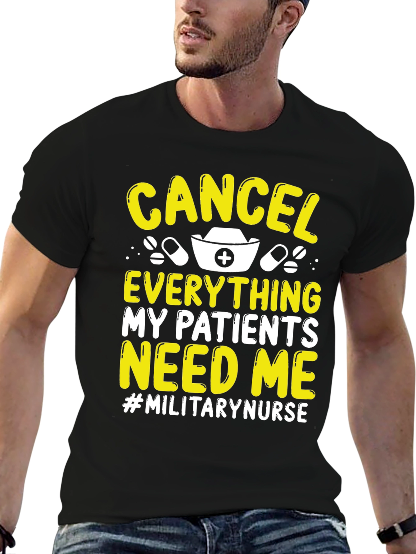 Military Nurse T-Shirt: Cancel Everything