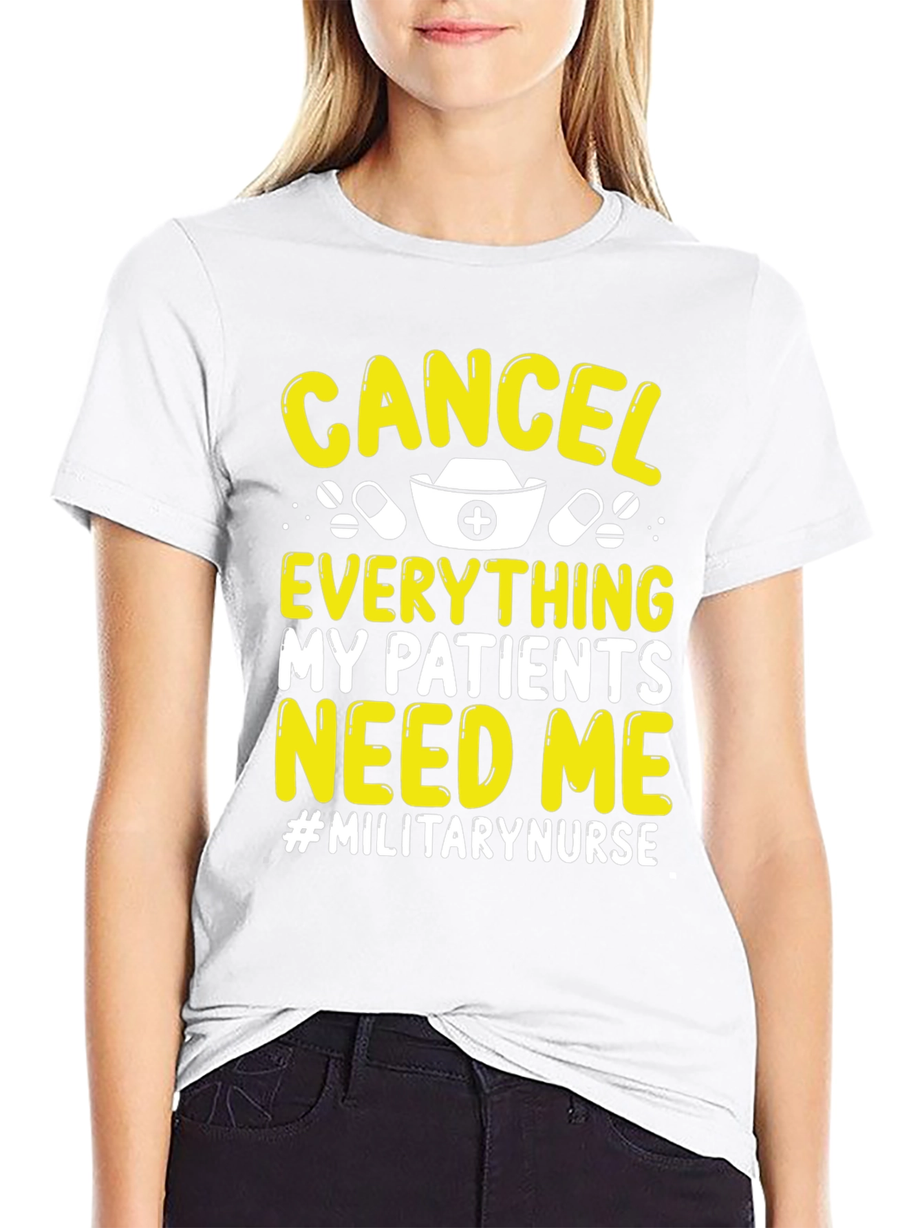 Military Nurse T-Shirt: Cancel Everything