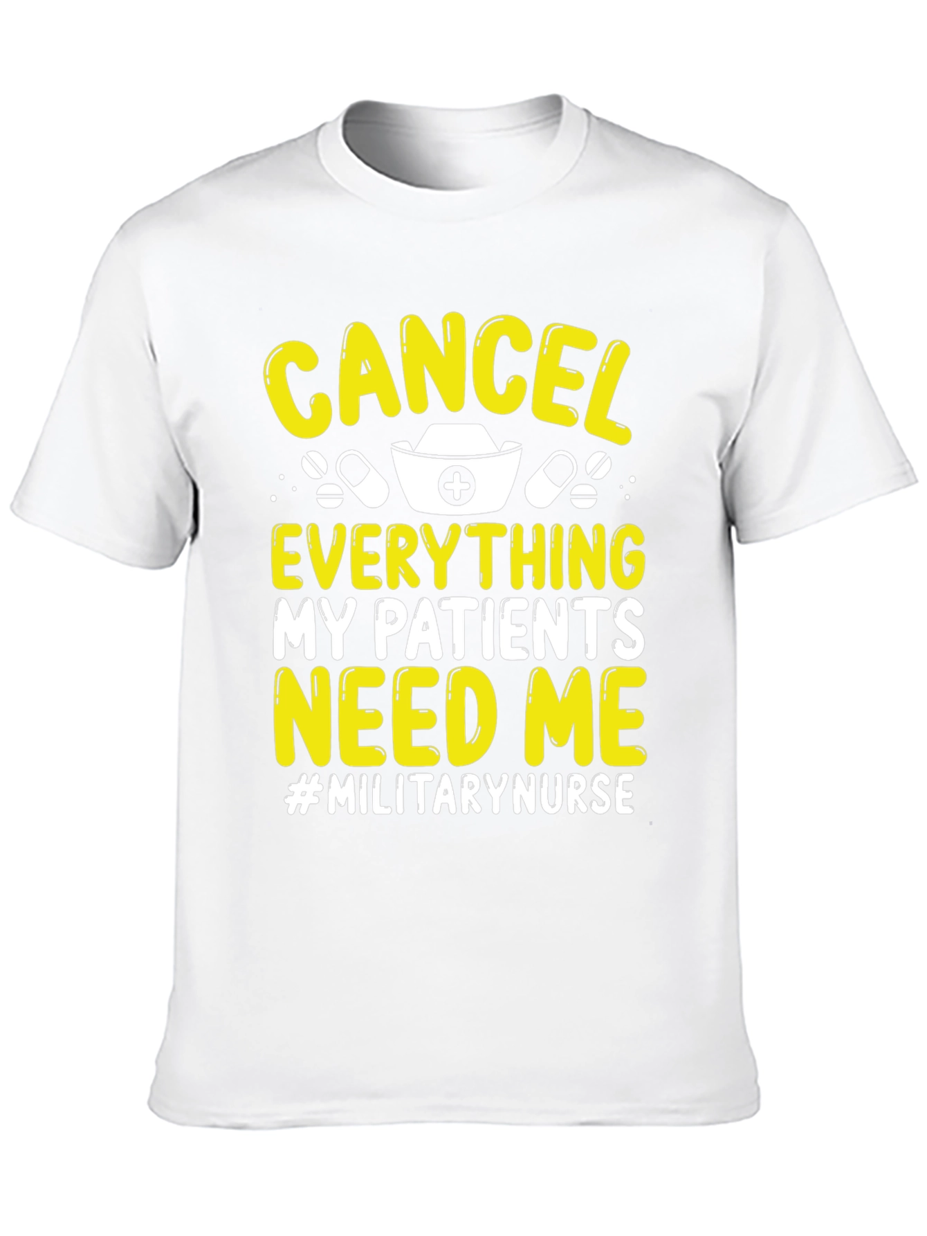 Military Nurse T-Shirt: Cancel Everything