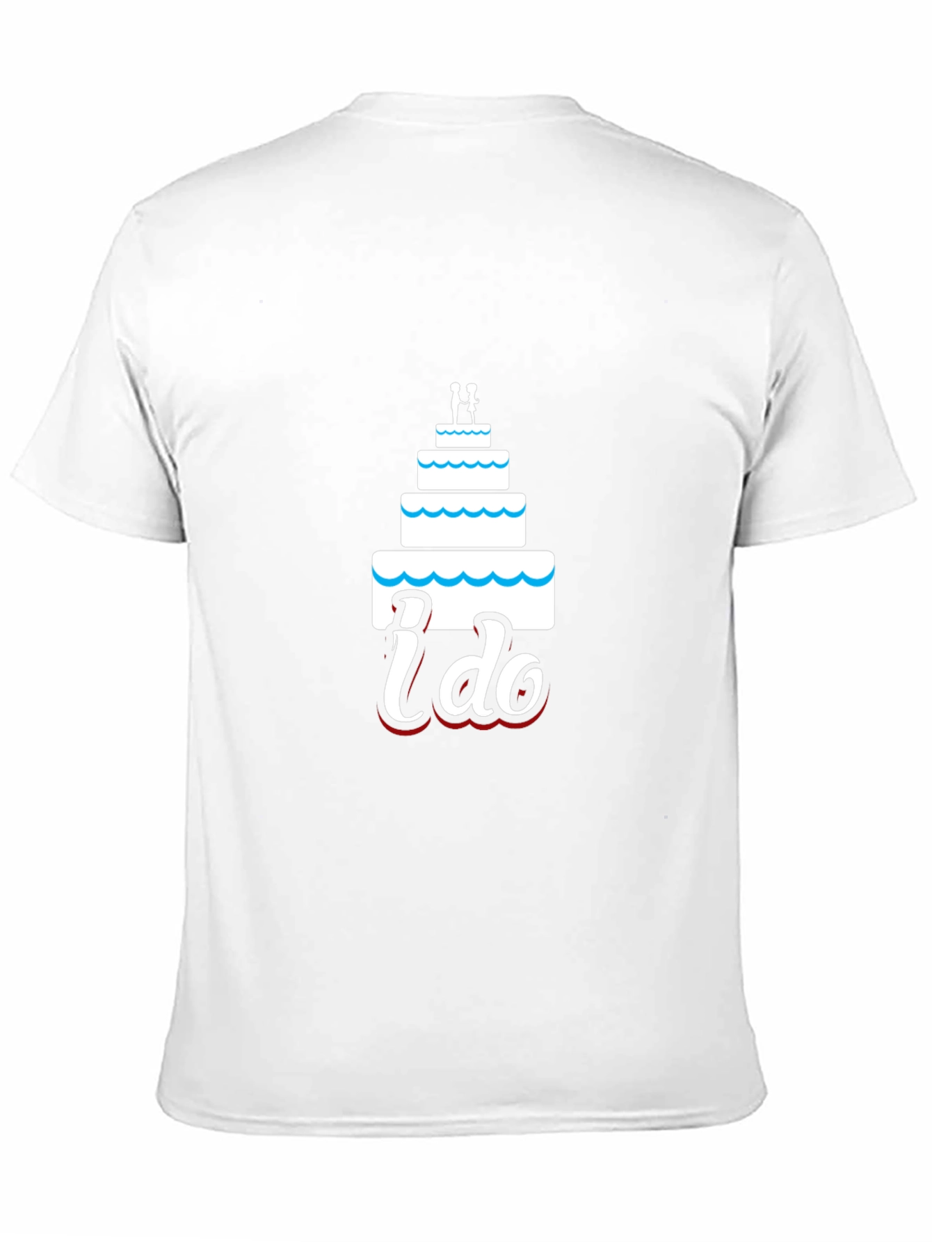 I Do Wedding Cake Graphic Tee
