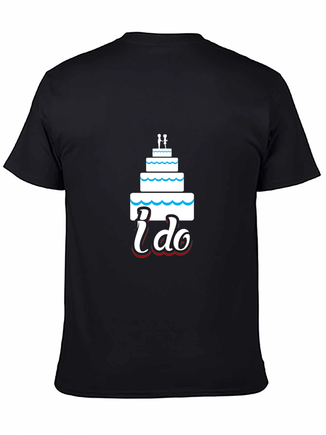 I Do Wedding Cake Graphic Tee