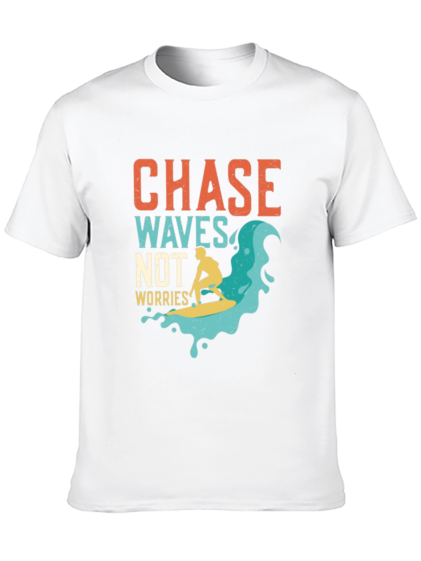 Chase Waves Graphic Tee - Surfer T-Shirt