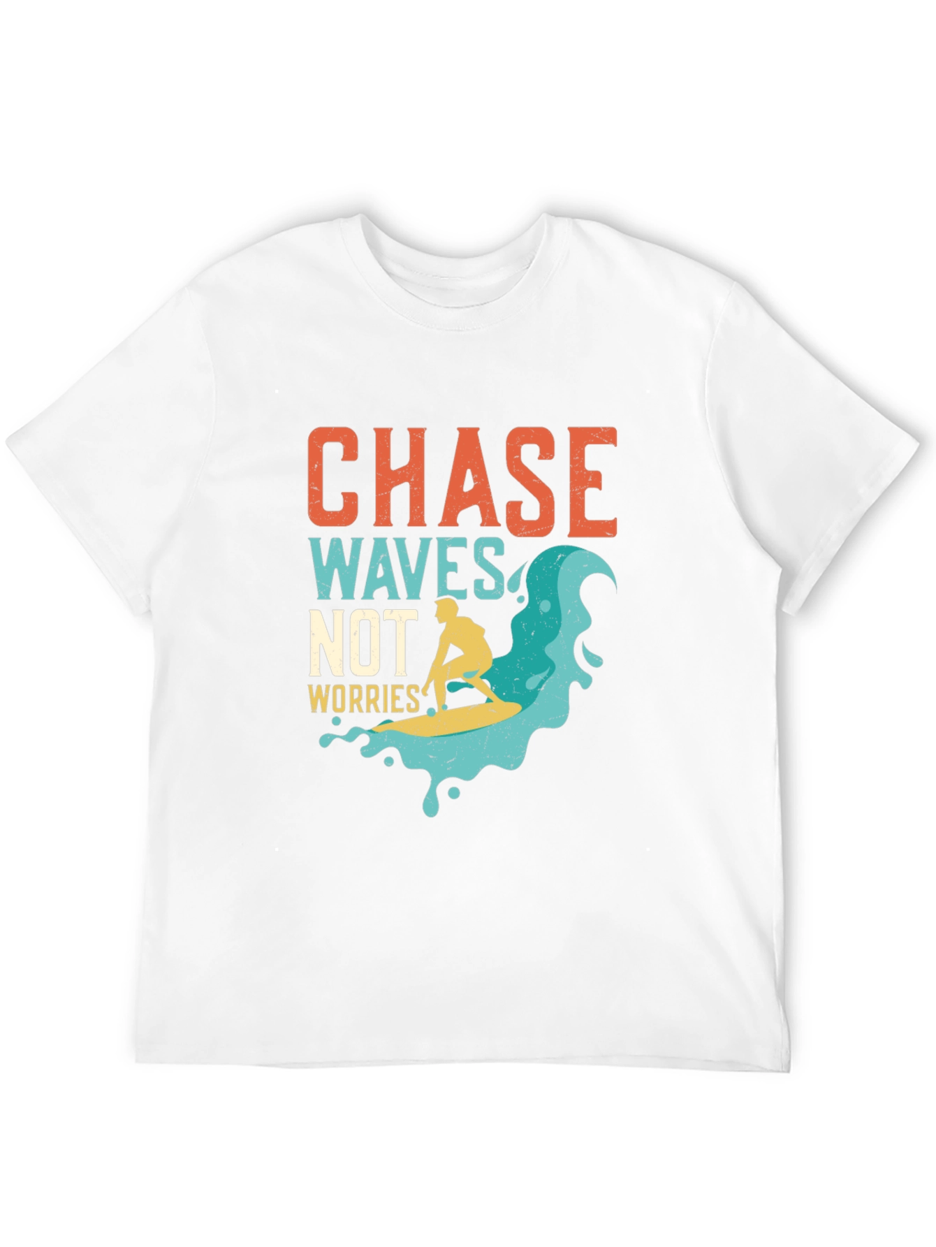 Chase Waves Graphic Tee - Surfer T-Shirt