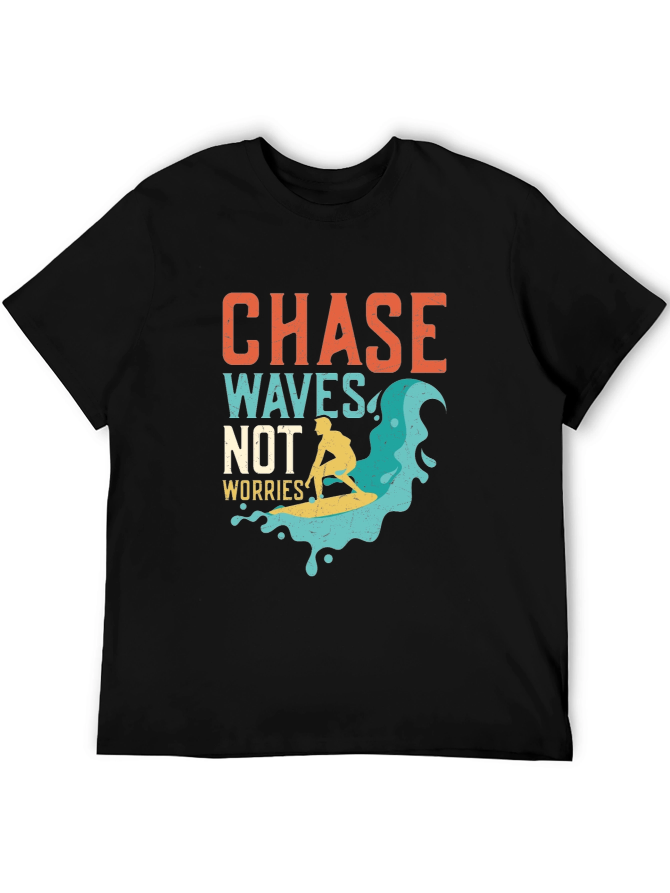 Chase Waves Graphic Tee - Surfer T-Shirt