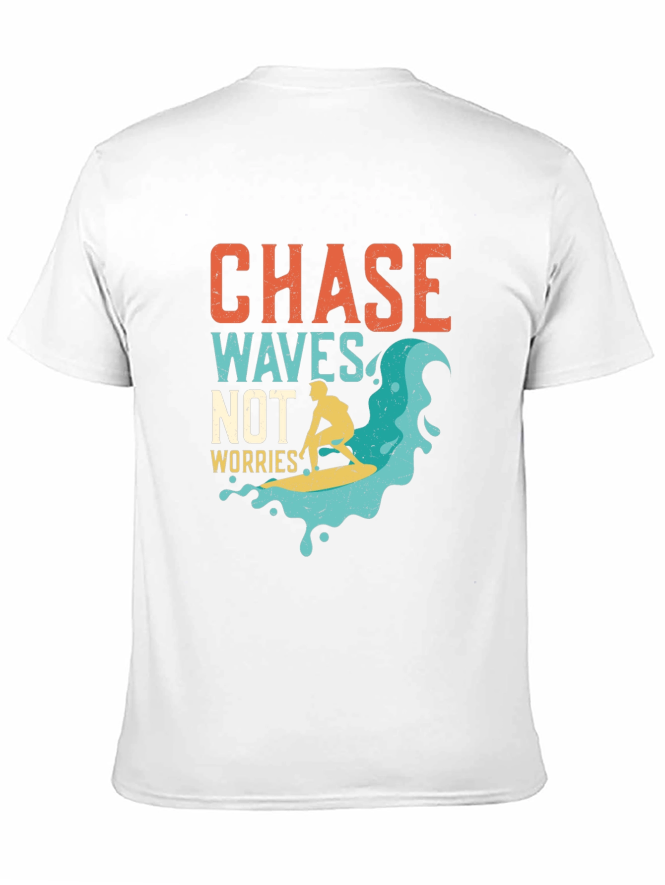 Chase Waves Graphic Tee - Surfer T-Shirt